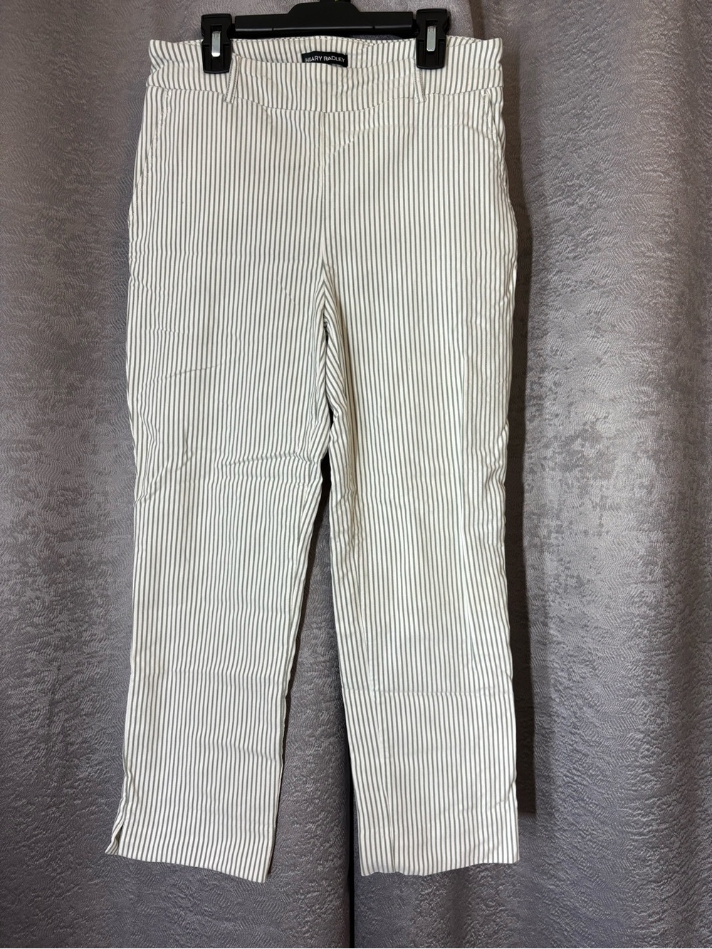 Hilary Radley Pinstripe Trousers